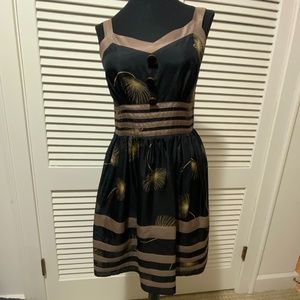 Anthropologie Silky Mini Dress